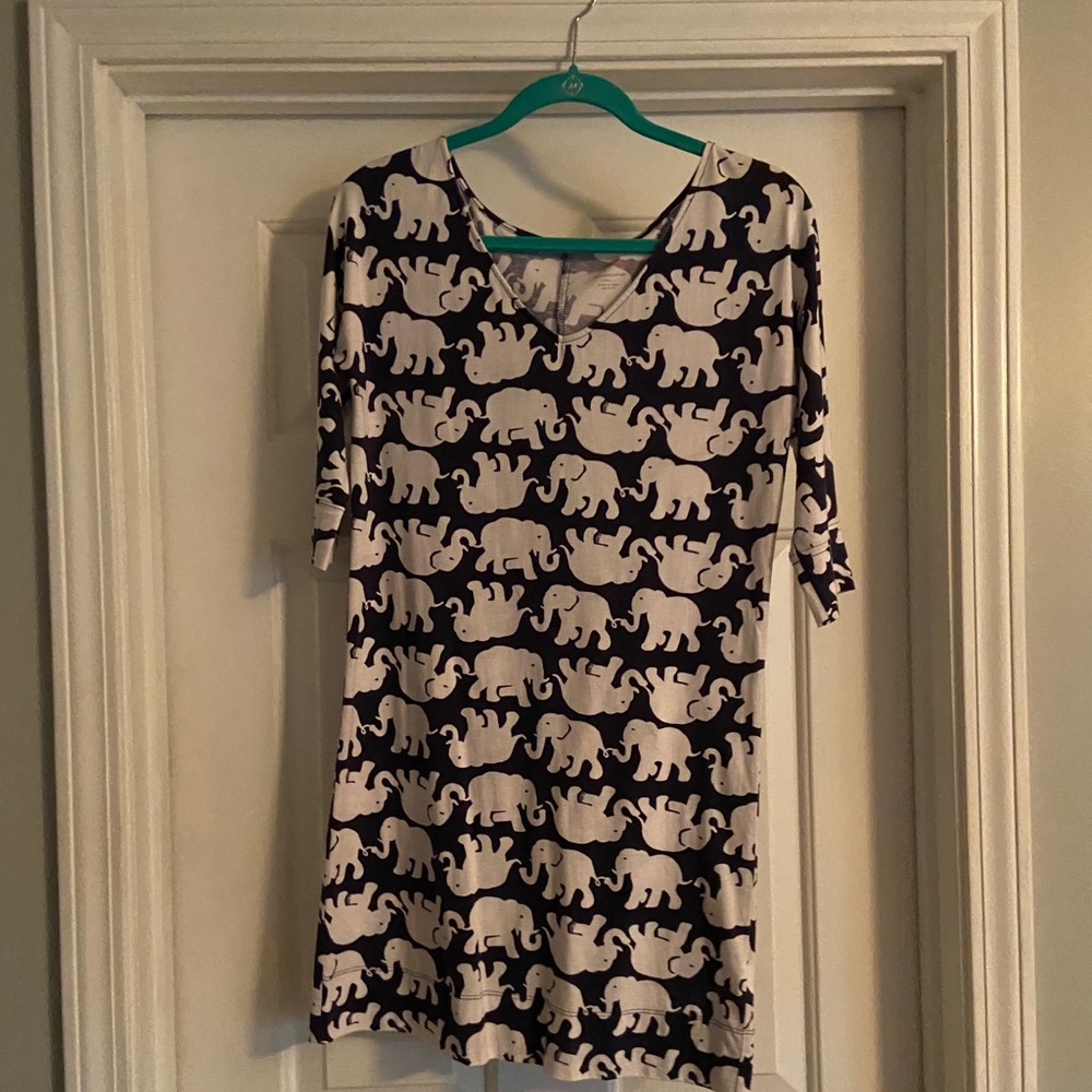 Lilly Pulitzer Tusk in Sun Dress XS EUC